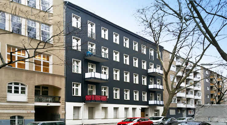 Nach Sanierung Wohnhaus in Berlin Schöneberg